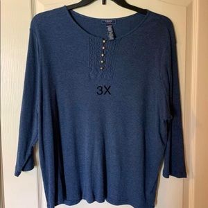 Three quarter length shirt